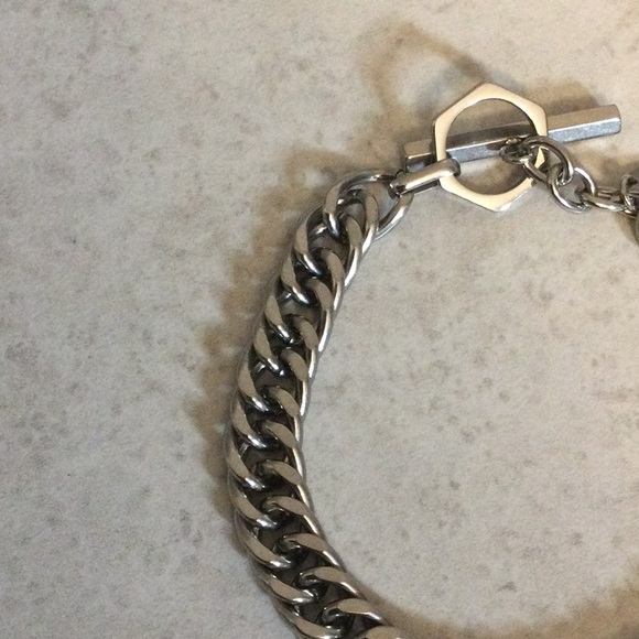 Nautica Silver chain bracelet - Picture 2 of 8